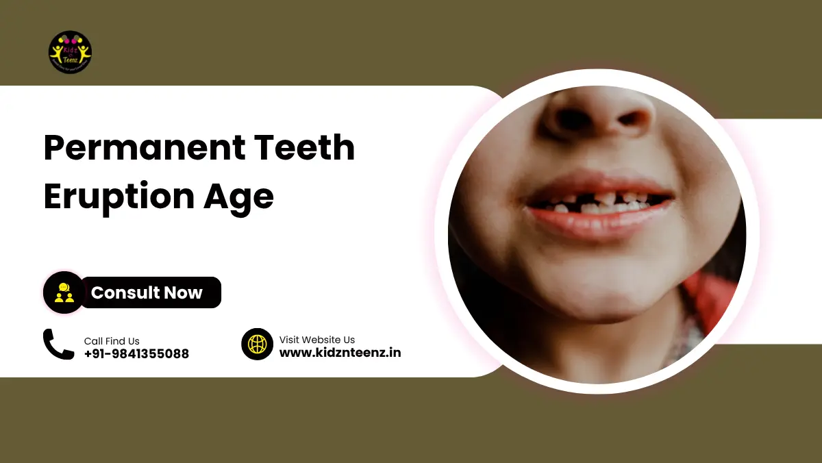 Permanent teeth eruption age
