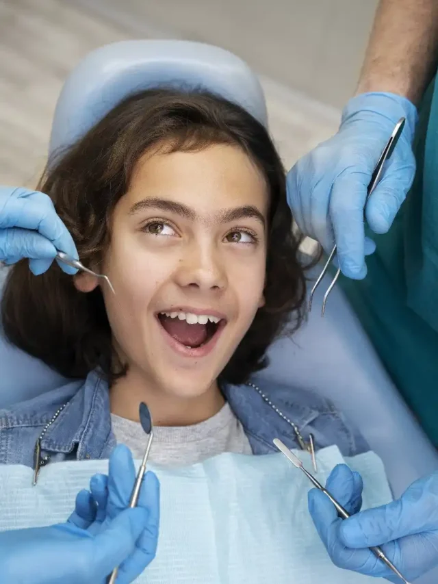 Children’s orthodontic treatment for speech problems